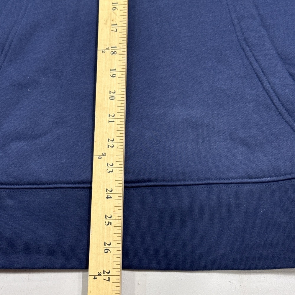 Reebok Men's Blue Pullover Long Sleeve Hooded Sweatshirt Hoodie: Medium NEW - Picture 5 of 5